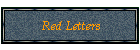 Red Letters